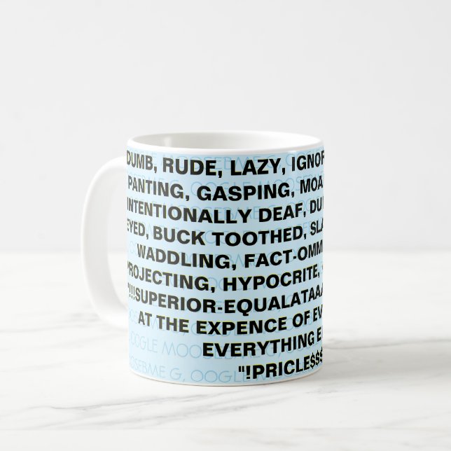 MUG TOUS TROP COMMUNS (Devant gauche)