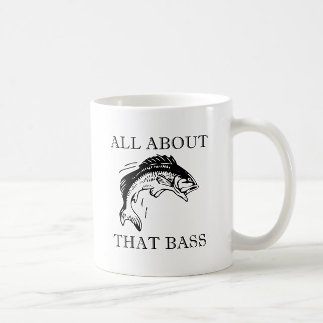 Mug Tout À Propos De Ce Basse Pêcheur Pêcheur Pêcheur  (Droite)
