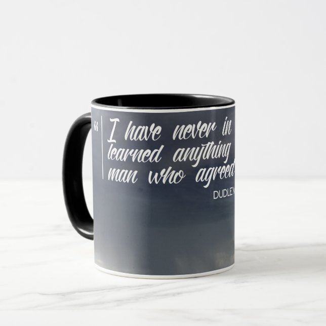 Mug Tout Appris De N'Importe Quel Homme (Devant gauche)