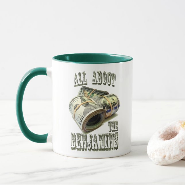 MUG TOUT AU SUJET DU BENJAMINS (Avec donut)