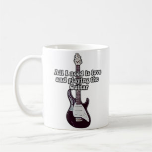 Mug Tout ce dont j'ai besoin, c'est d'amour et de joue