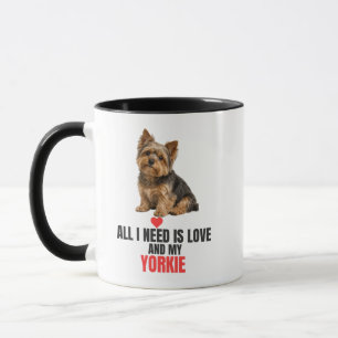 Mug Tout ce dont j'ai besoin, c'est d'amour et de mon