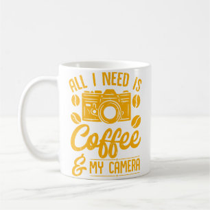 Mug Tout ce dont j'ai besoin, c'est de café et de ma c