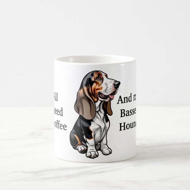 Mug Tout ce dont j'ai besoin, c'est du café et de mon  (Centre)