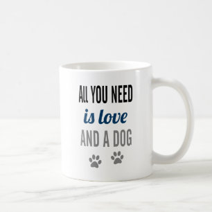 Mug Tout ce dont vous avez besoin, c'est de l'amour et