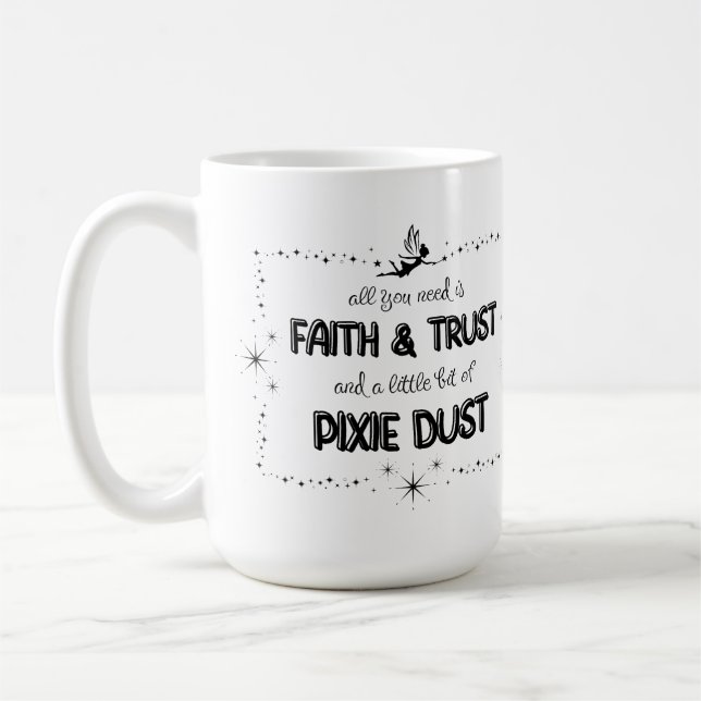 Mug Tout ce dont vous avez besoin est FOTH & TRUST et  (Gauche)