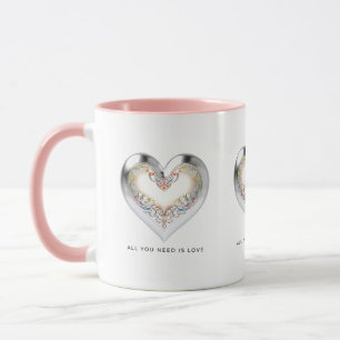 Mug Tout ce dont vous avez besoin est l'amour