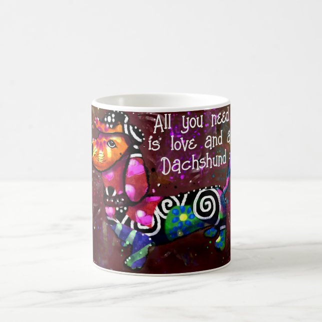 Mug Tout ce dont vous avez besoin est l'amour et un ar (Centre)