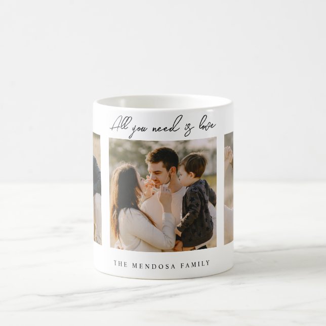 Mug Tout Ce Dont Vous Avez Besoin Est Love Family Coll (Centre)