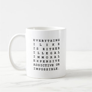 Mug Tout ce que j'aime