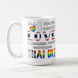 Mug Tout Ce Que Je Sais Sur L'Amour Que J'Ai Appris En