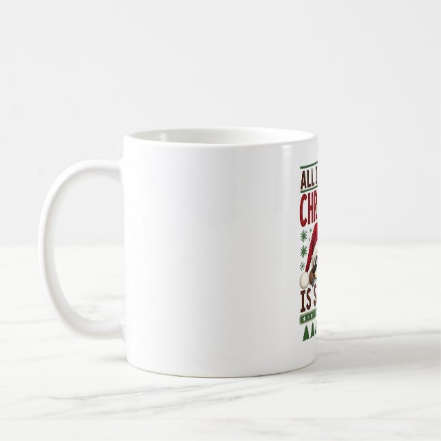 Mug Tout ce que je veux pour Noël, c'est dormir - Funn (Gauche)