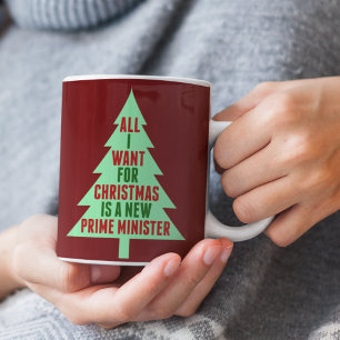 Mug Tout ce que je veux pour Noël est un nouveau Premi