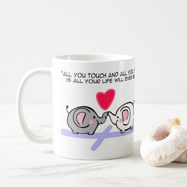 Mug Tout ce que vous touchez (Avec donut)