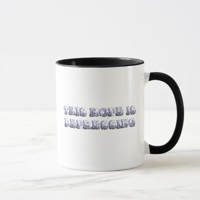 Mug Tout cet espoir m'enfonce (Droite)