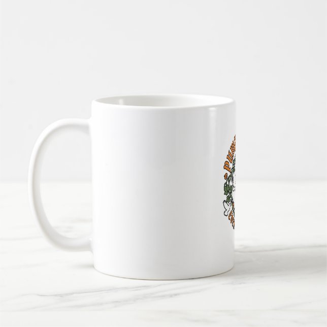 Mug Tout Citrouille Épice Nice Halloween Squelette V (Gauche)
