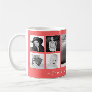 Mug Tout collage de photo d'Instagram de la coutume 9