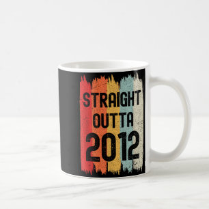 Mug Tout droit sorti de 2012 Drôle Rétro Anniversaire