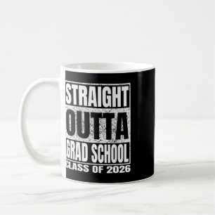 Mug Tout droit sorti de l'école d'humour Cl 2026 Grad
