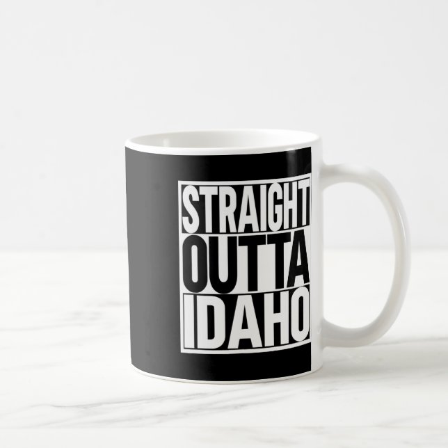Mug Tout droit sorti de l'Idaho  (Droite)