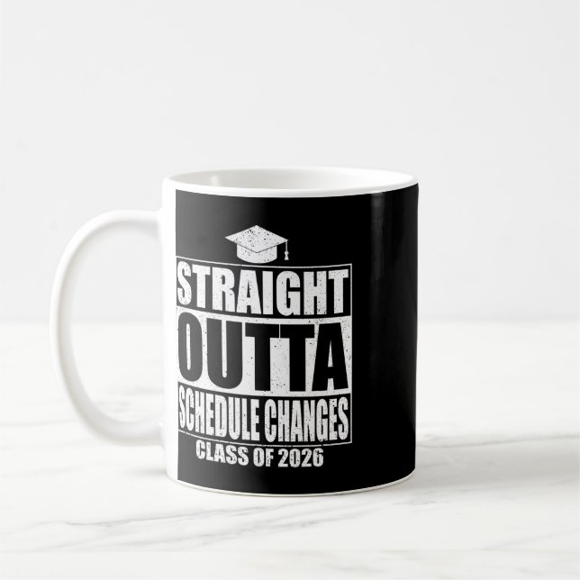 Mug Tout droit sorti des changements de planning Diplô (Gauche)