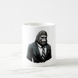 Mug Tout en affaires Bigfoot - Sasquatch élégant et dr