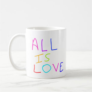 Mug Tout est amour arc-en-ciel coloré fierté LGBTQ gay
