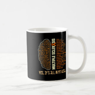 Mug Tout est dans ma tête Sclérose en plaques Brai rub
