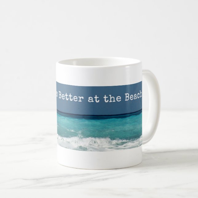 Mug Tout est meilleur au Beach Classic (Devant droit)