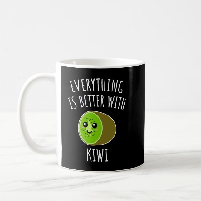 Mug Tout est mieux avec Kiwi Classic T Shirt (Gauche)