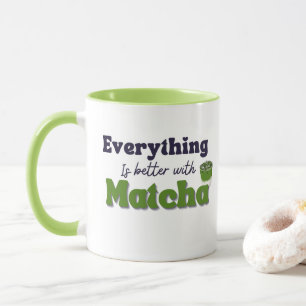 Mug Tout est mieux avec Matcha