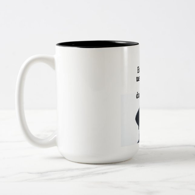 Mug Tout Goûte Mieux Avec Les Cheveux De Chien Sur (Gauche)
