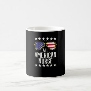 Mug Tout infirmier américain Scrub Jour du Souvenir 4