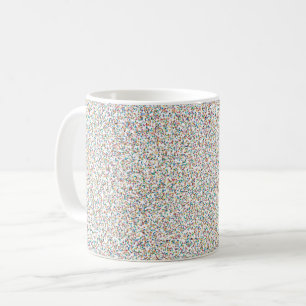 Mug Tout l'arc-en-ciel coloré points mouchetés