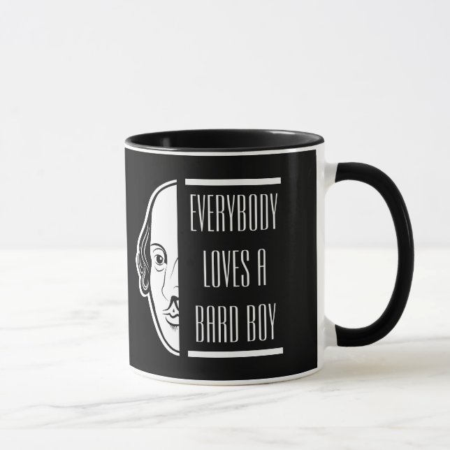 Mug Tout Le Monde Aime Un Garçon De Bard Shakespeare T (Droite)