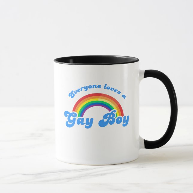Mug Tout le monde aime un garçon gay (Droite)