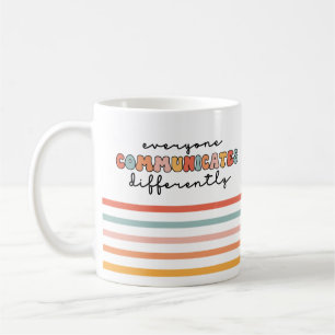 Mug Tout Le Monde Coloré Communique Différemment