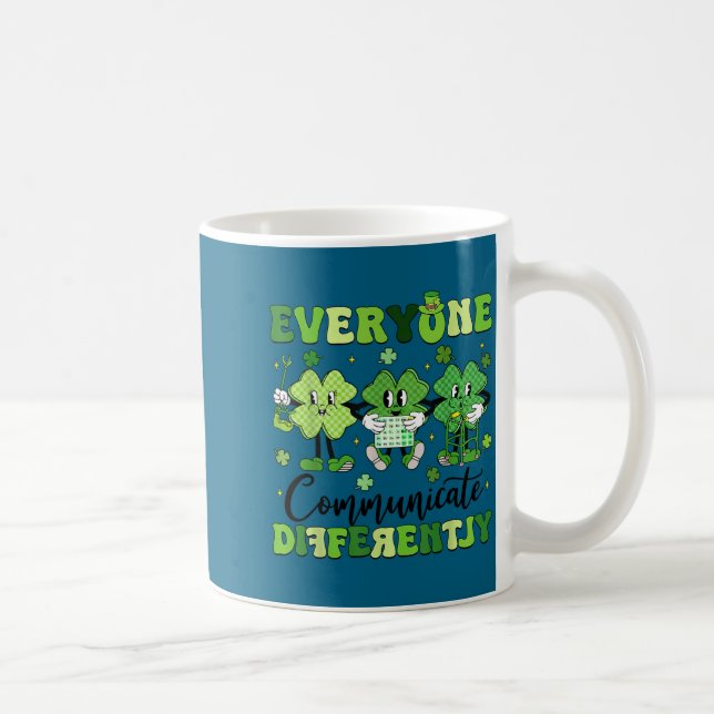 Mug Tout le monde communique différemment orthophonie  (Droite)