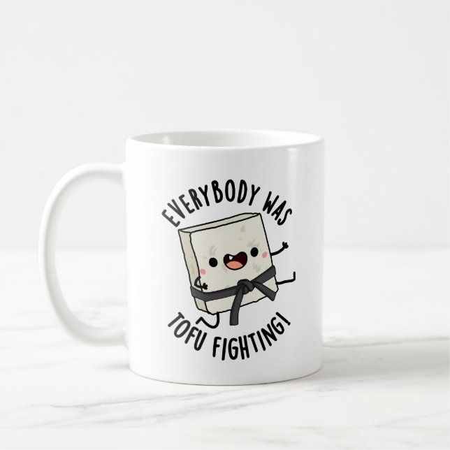 Mug Tout Le Monde Était Tofu Luttant Contre Le Jeu De  (Gauche)