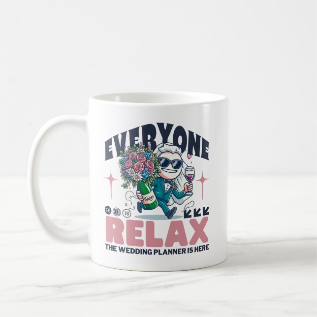 Mug Tout le monde se détend (Gauche)