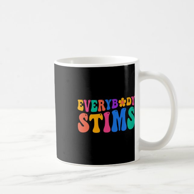 Mug Tout Le Monde Stim Sensibilisation sur l'autisme S (Droite)