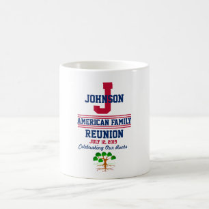 Mug Tout nom Famille Réunion avec n'importe quelle dat