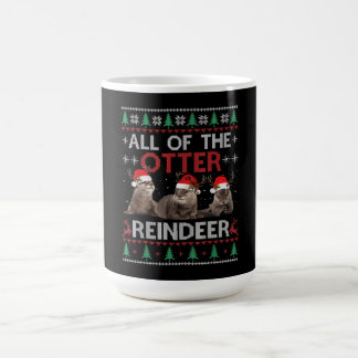 Mug Tout Otter Reindeer Noël Vilain Sweater