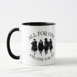 MUG TOUT POUR UN TROIS MUSKETEERS DUMAS