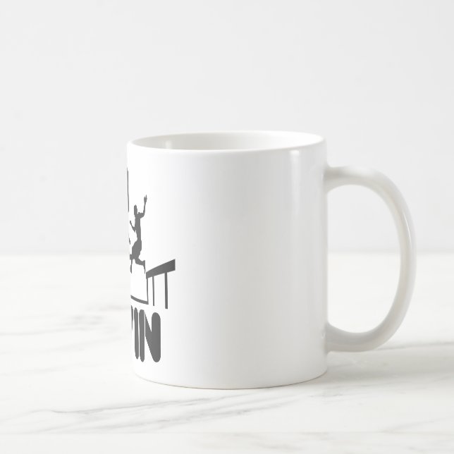 Mug Tout que je fais est victoire à la course (Droite)