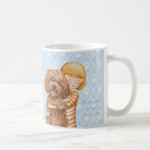 Mug Tout que vous avez besoin est amour et un amour de