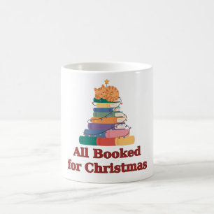 Mug Tout Réservé pour le Livre de Noël Chat Arbre Tass