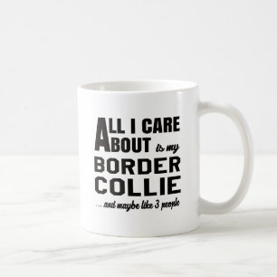 Mug Tout soin d'I est environ mon colley de frontière