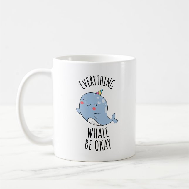 Mug Tout va bien pour la baleine (Gauche)