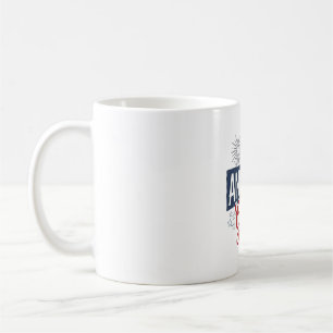 Mug Toute fille américaine conception de t-shirt vinta
